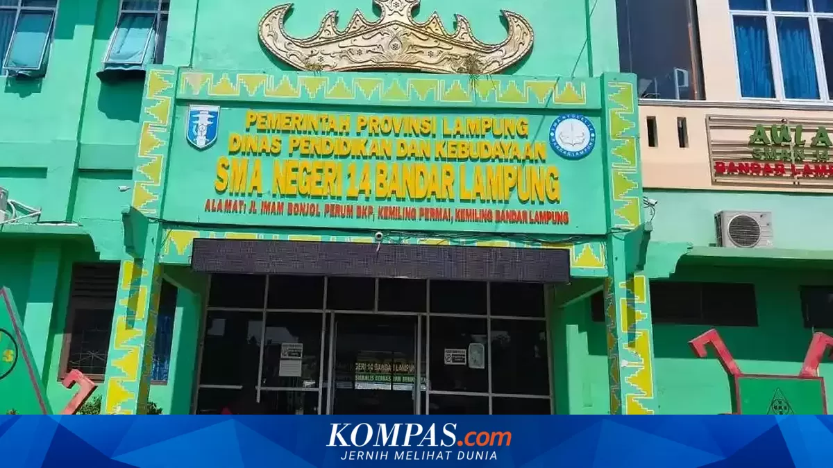 SMAN 14 Bandar Lampung, Dulu Sekolah Biasa Saja, Kini Catat 100 Persen Lulusan Tembus PTN
