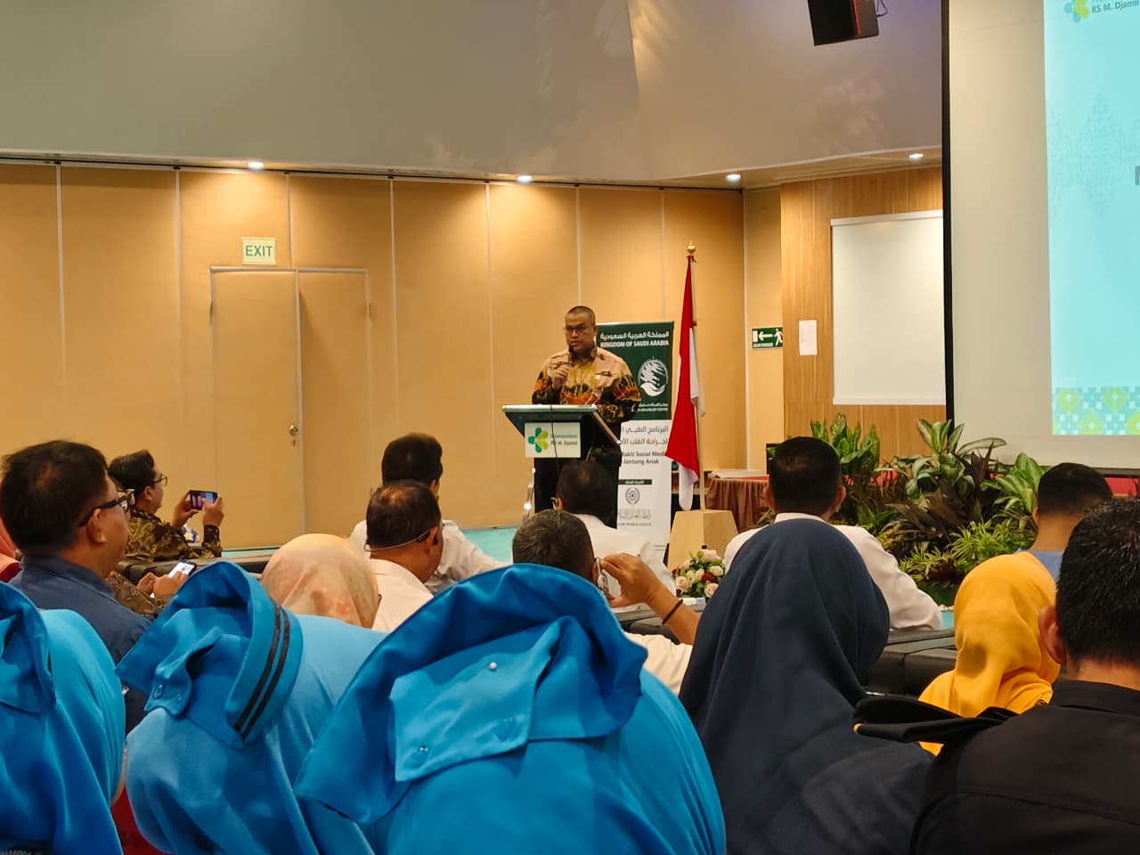 48 Ribu Bayi Lahir dengan Kelainan Jantung Bawaan per Tahun, Pemprov Sumbar Gaet Ahli Arab Saudi Perkuat Operasi Anak di RSUP M. Djamil