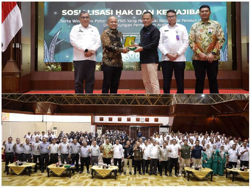 Bank Aceh dan Taspen Bekali 200 ASN Pensiun di Banda Aceh dengan Pelatihan Wirausaha Pintar