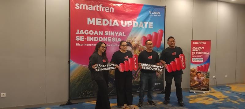 Smartfren Bangun 7.500 BTS Baru Nasional, Fokus Perkuat Sinyal di Merangin hingga Tanjung Jabung Timur Jambi