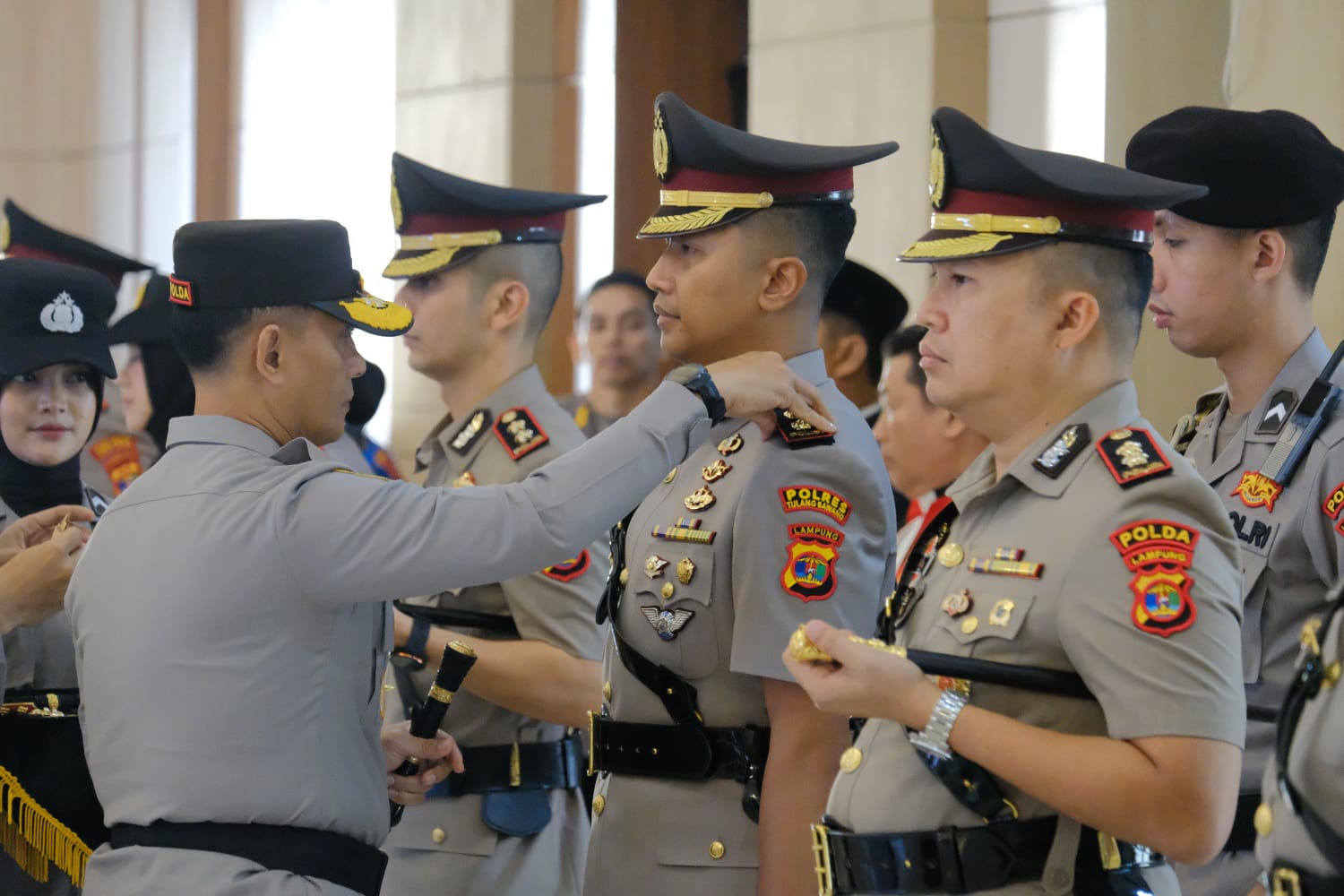 Kapolda Lampung Irjen Helfi Assegaf Rotasi 12 Pejabat, Kapolresta Bandar Lampung dan 7 Kapolres Berganti