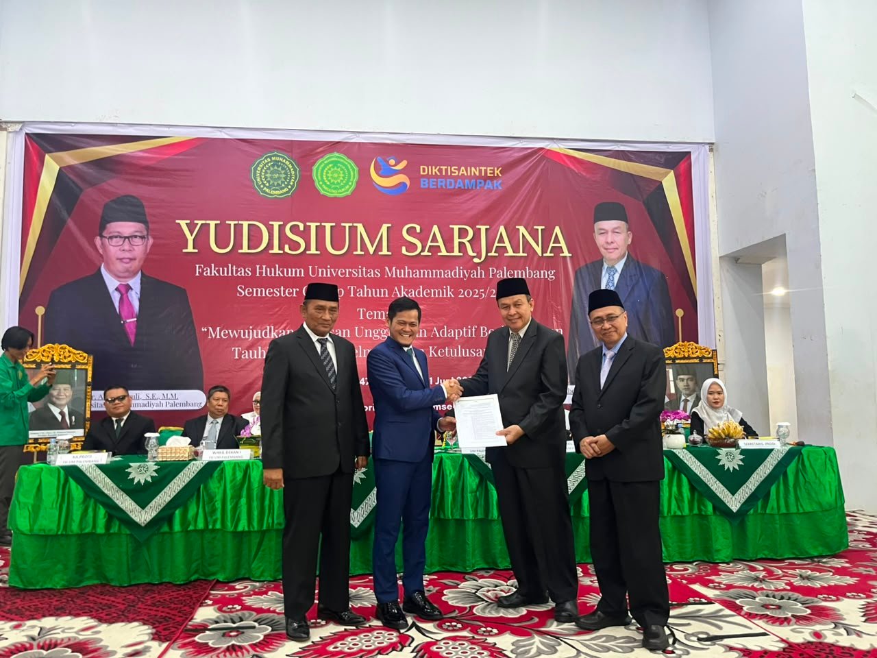 IKA FH UMP Beri Beasiswa S2 Penuh untuk Dua Lulusan Terbaik, Arifudin: Prestasi Jangan Terhenti karena Biaya