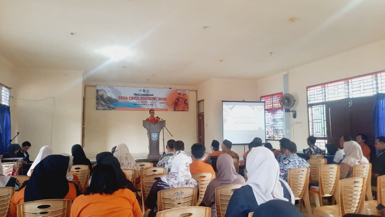BPS Canangkan Desa Cantik 2026 di Bangka Selatan, Tiga Desa Disiapkan Jadi Percontohan Data Berkualitas