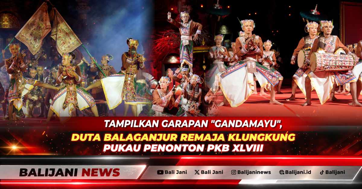 Duta Balaganjur Remaja Klungkung Pukau Penonton PKB XLVIII dengan Garapan 