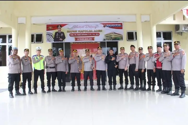 Kapolda Aceh Irjen Ruddi Setiawan Tinjau Polres Gayo Lues Usai Dampingi Gibran, Apresiasi Pengamanan Kunjungan Wapres