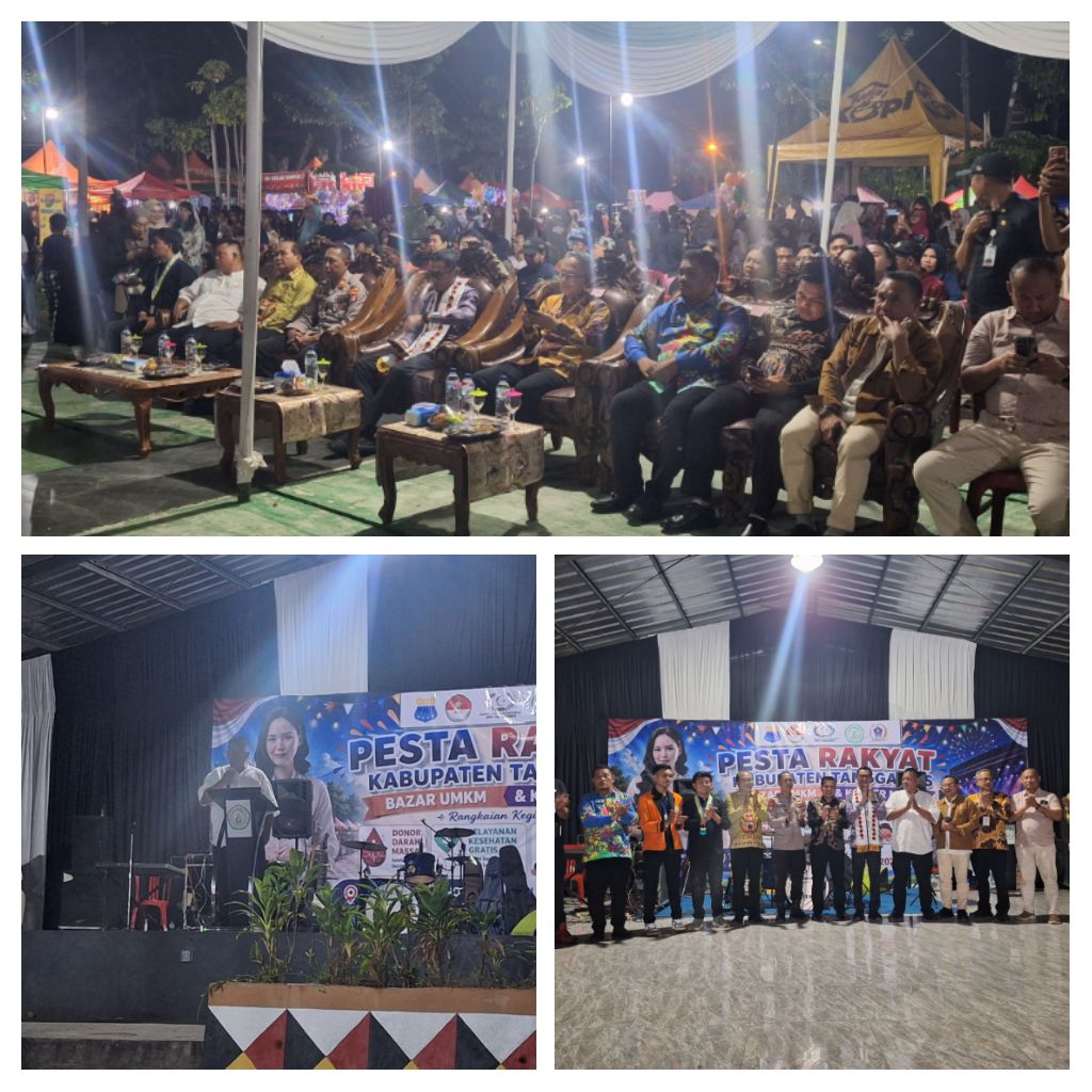 Pesta Rakyat Tanggamus 2026 Dibuka, 150 UMKM Lokal Ramaikan Bazar dan Konser di Taman Soekarno