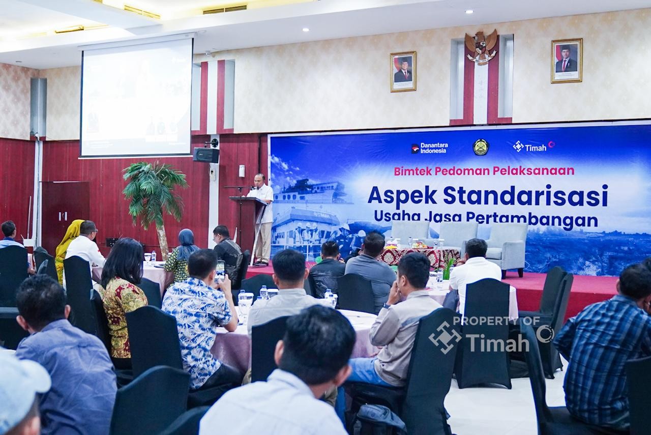 Bimbingan Teknis Mitra Usaha Tambang Digelar PT TIMAH di Belitung, Lima Fokus Tata Kelola Diperkuat