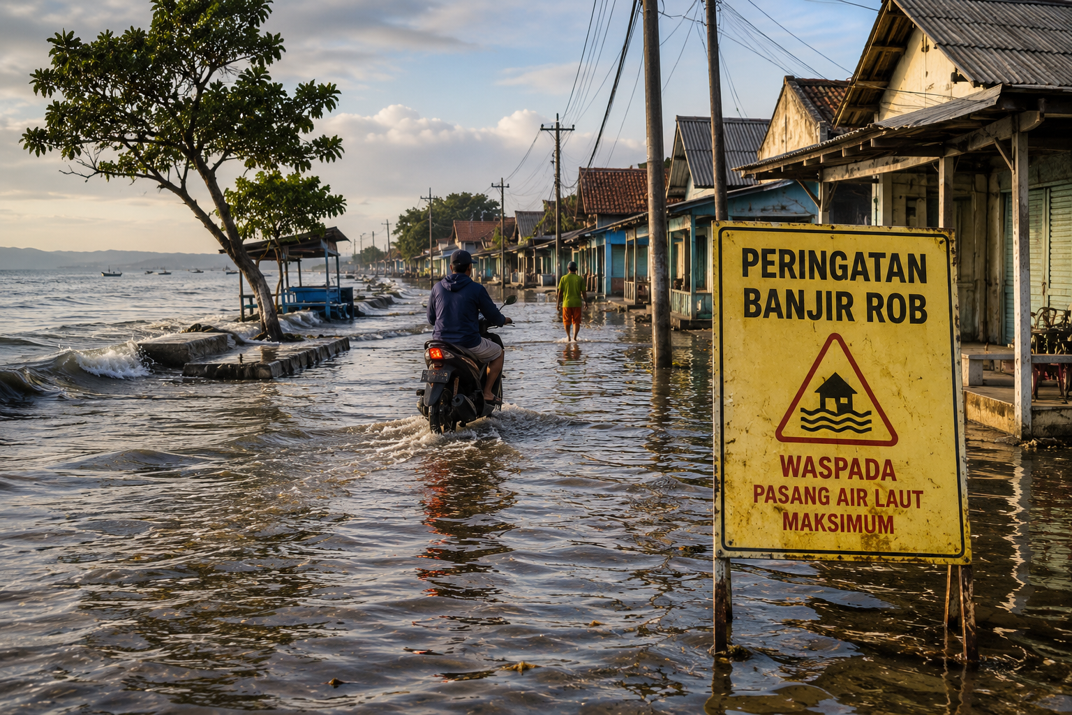 BMKG Peringatkan Banjir Rob di Pesisir Lombok dan Sumbawa Mulai 26 Juni, Waspada Pasang 2 Meter