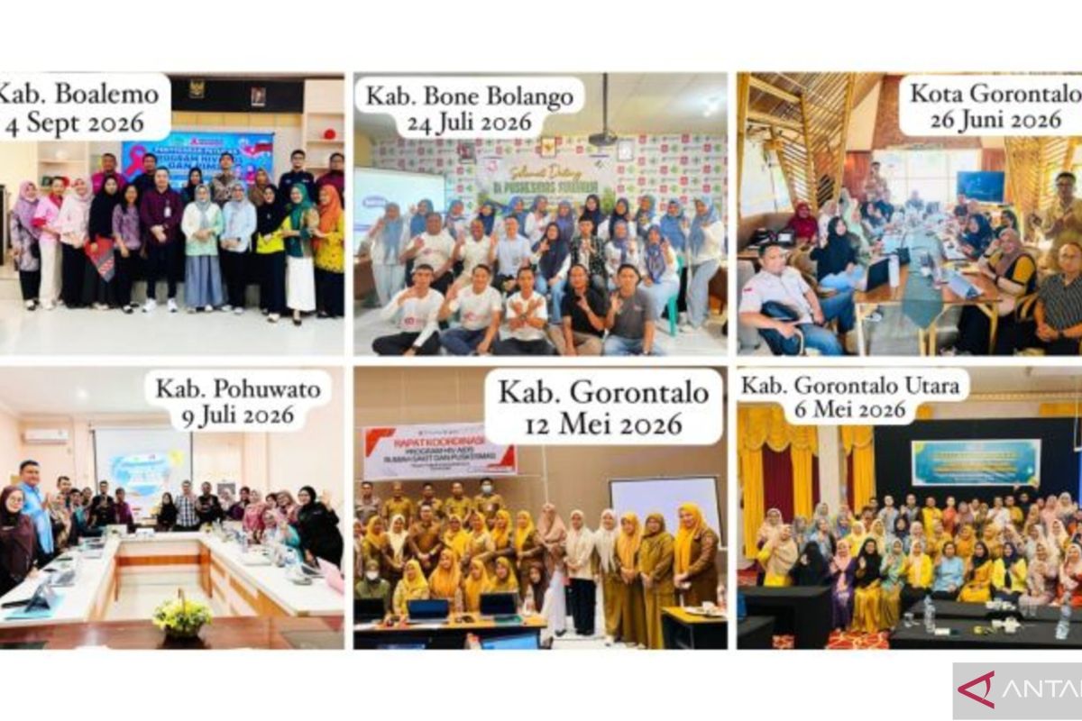 Dinkes P2KB Gorontalo Safari Program HIV dan IMS di Enam Kabupaten/Kota, Fokus PPIA hingga Perluasan Layanan PrEP