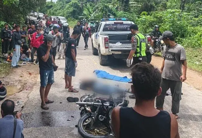 Kecelakaan Beruntun di Sekadau Libatkan Dua RX-King dan Truk, Satu Pengendara Tewas di Tempat