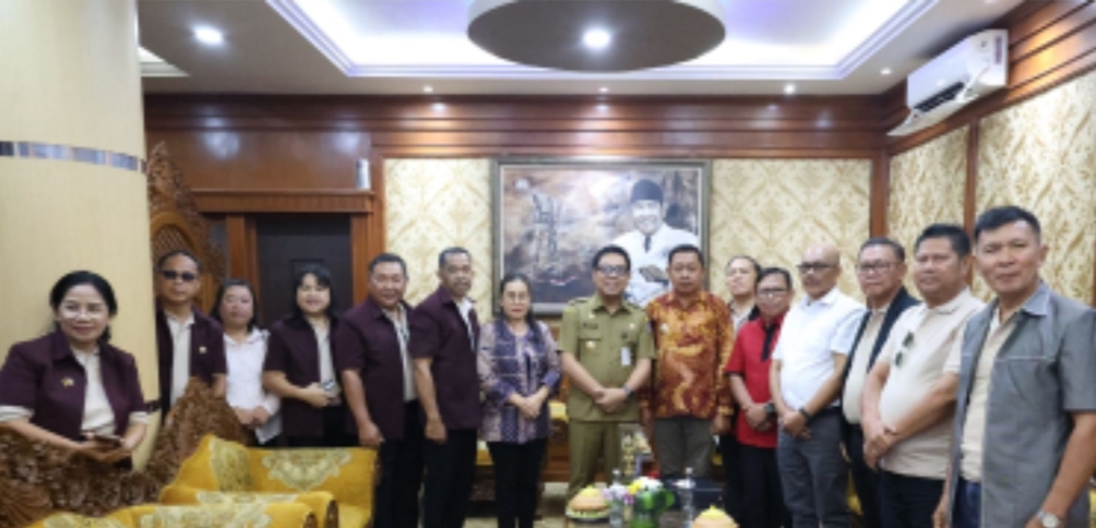 Wakil Bupati Minahasa Tenggara Studi Tiru ke Denpasar Soal Kerukunan Umat Beragama dan Dana Hibah Digital