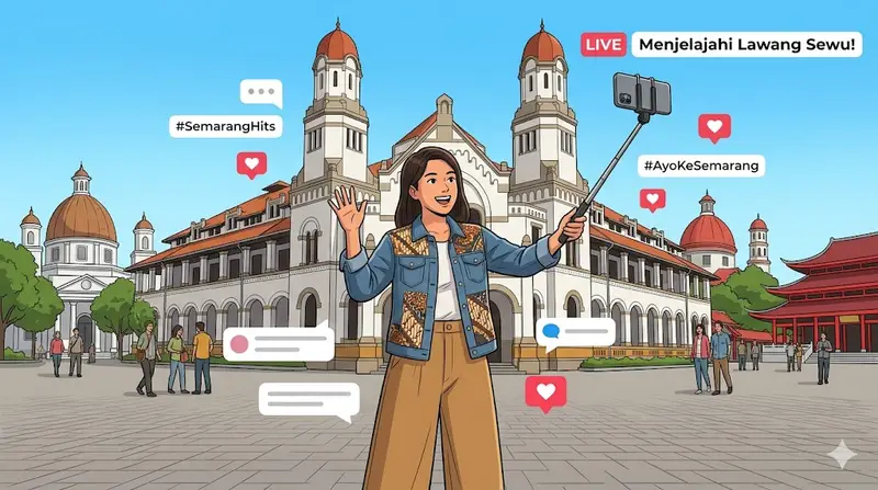 Influencer Pariwisata di Semarang Bisa Jadi Bumerang, Hotel dan Lawang Sewu Alami Kerugian Akibat Konten Menyesatkan