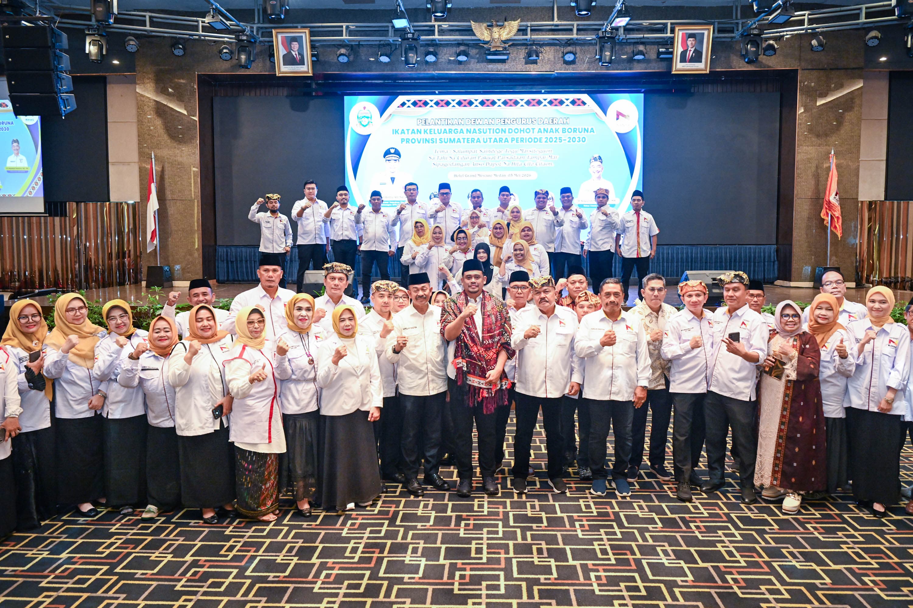Bobby Nasution Hadiri Pelantikan DPD IKANAS Sumut Periode 2025-2030