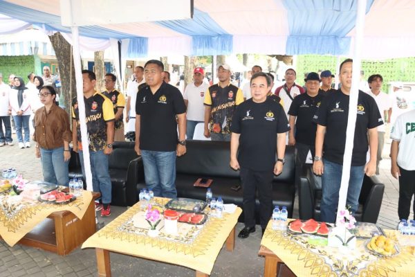 Lomba Kicau Mania dan Nobar Piala Dunia 2026 di Polresta Tangerang, Kapolres Ajak Warga Jaga Kamtibmas Bersama