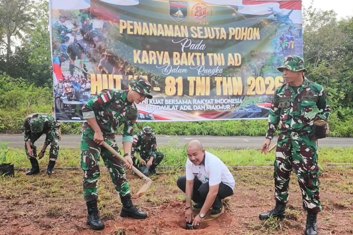 Yonkomposit Gardapati Tanam 80 Bibit Bakau dan Ketapang di Natuna, Dua Lokasi Jadi Sasaran Penghijauan