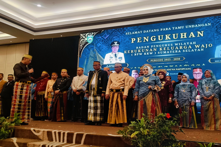 Pengukuhan BPW KKW Sumsel: Siapkan LBH Gratis dan Website untuk 200 Ribu Perantau Wajo
