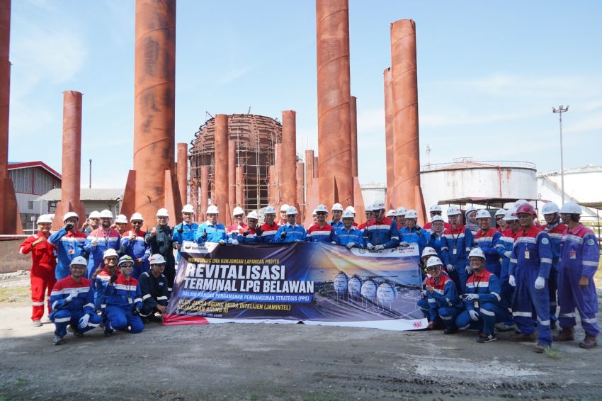 Revitalisasi Terminal LPG Belawan Medan Dikawal Kejagung, Target Rampung 2027 Demi Ketahanan Energi Sumut