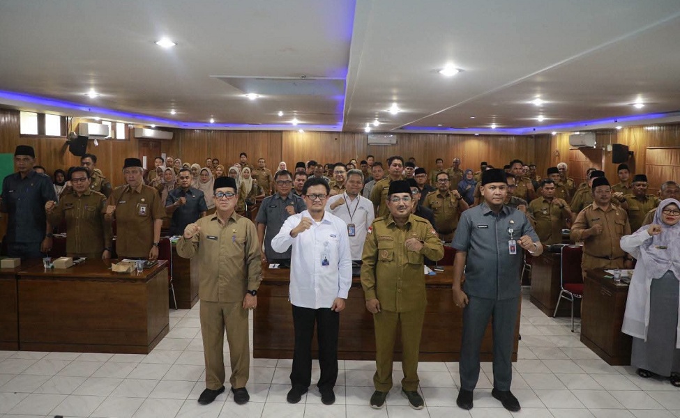 Bupati Tanjab Barat Anwar Sadat Buka Bimtek SPIP Terintegrasi, BPKP Apresiasi Komitmen Pengawasan Internal Daerah