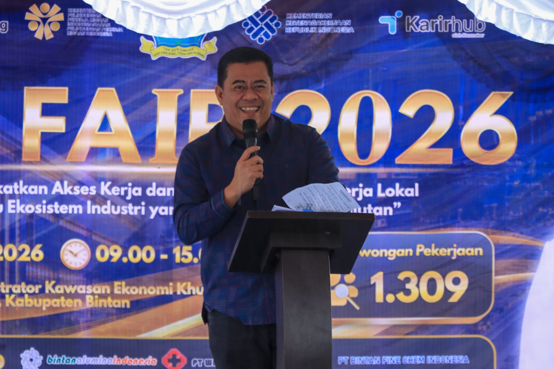 Pemkab Bintan Buka Job Fair 2026 di KEK Galang Batang, Sediakan 1.309 Lowongan Kerja dari 12 Perusahaan