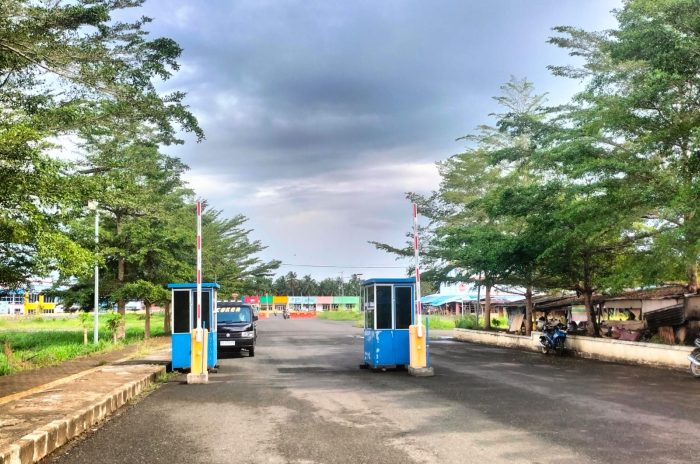 Portal Pasar Modern Morotai Segera Difungsikan Tahun Ini, Retribusi Kendaraan Bakal Diperketat