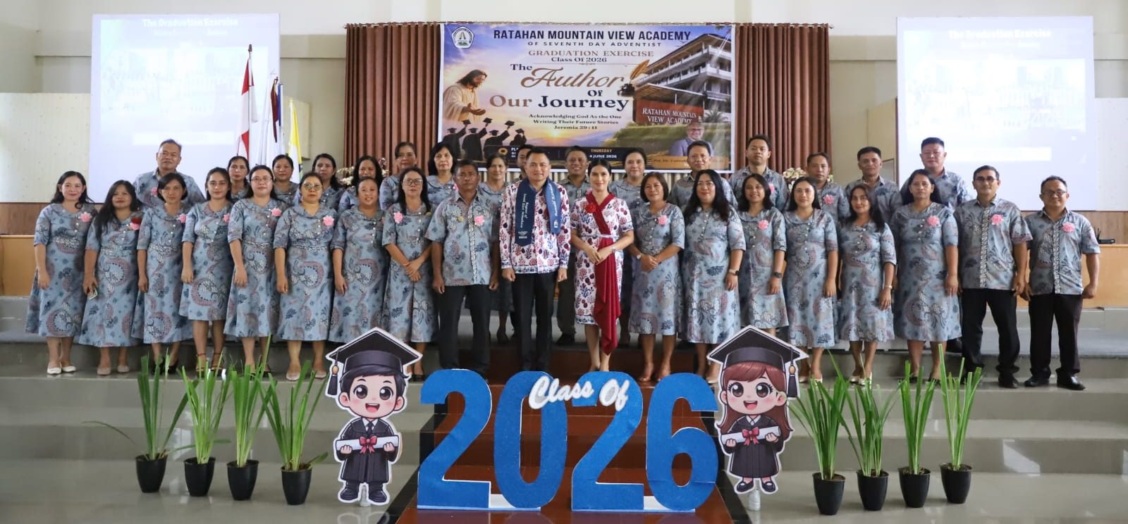 Bupati Minahasa Tenggara Ronald Kandoli Hadiri Kelulusan Putra di Ratahan, Sampaikan Pesan untuk 3 Jenjang Pendidikan