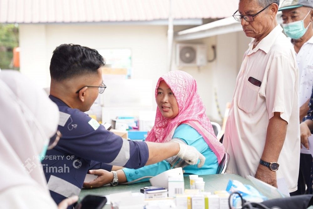 154 Warga Bangka Ikuti Pemeriksaan Kesehatan Gratis di HUT ke-50 PT Timah, Dapatkan Obat Tanpa ke Rumah Sakit