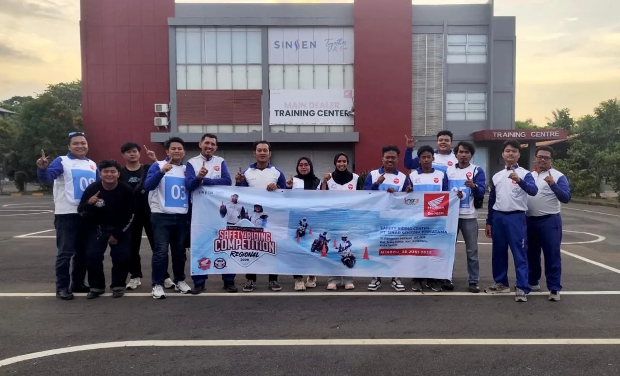 Jambi CBR Club Sapu Bersih Tiga Podium Honda Community Safety Riding Competition Regional Jambi 2026, Siap ke Tingkat Nasional