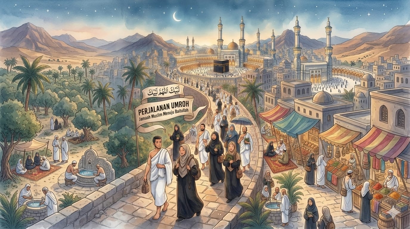 84 Jamaah Umroh Asal Jabar Tertahan di Makkah, Tiket Pulang Tak Kunjung Ada dan Dipindah dari Hotel