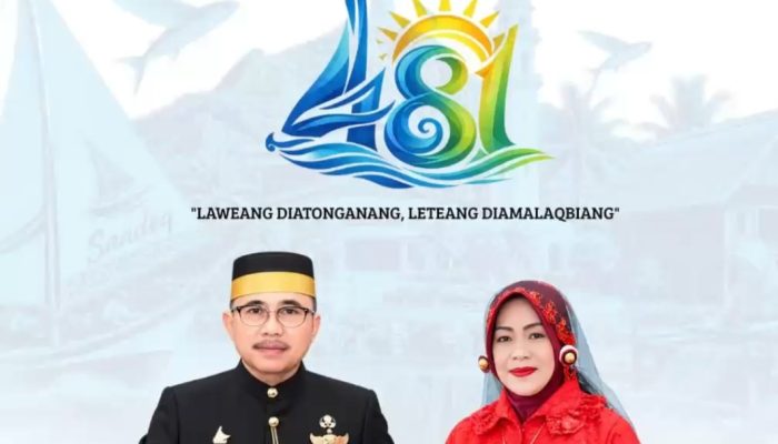 1.100 Pelajar Meriahkan Pawai Budaya Hari Jadi Majene ke-481, Bupati Beri Penghargaan ke 4 Tokoh Budaya
