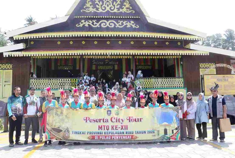 Pemkot Tanjungpinang Ajak 300 Kafilah MTQ Kepri City Tour ke Pulau Penyengat, Promosi Wisata Sejarah Melayu