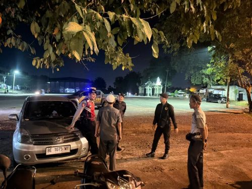 Tim On Call 1 Polres Lampung Utara Patroli Malam, 3 Titik Rawan Disisir demi Antisipasi Kriminalitas