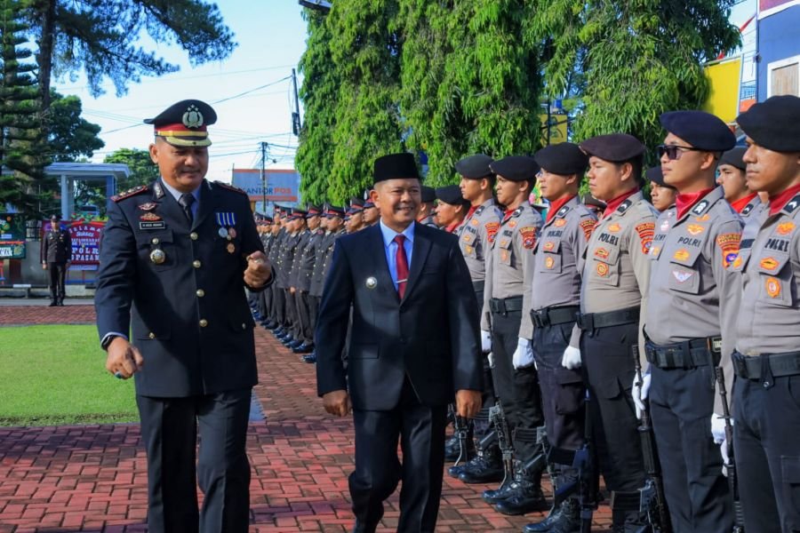 Kapolres Pasaman AKBP Muhammad Agus Hidayat Pimpin Upacara Hari Bhayangkara ke-80, Bupati hingga Forkopimda Hadir