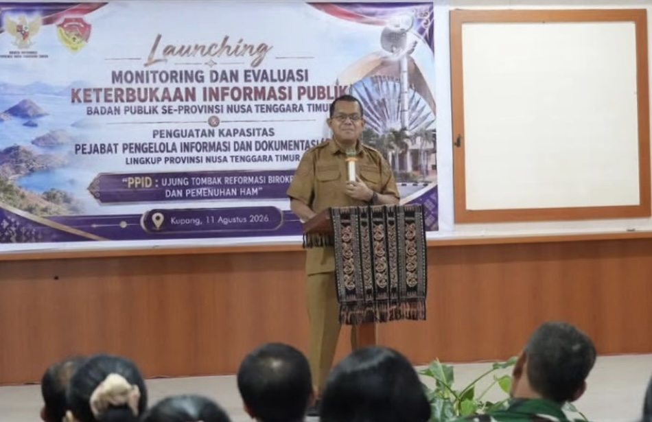Wakil Gubernur NTT Emanuel Melki Laka Lena Minta PPID Aktif Publikasi Data dan Anggaran, Bukan Sekadar Formalitas