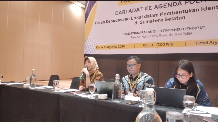 Dosen Universitas Terbuka Bedah Peran Marga dan Buay dalam Kontestasi Politik Sumatera Selatan