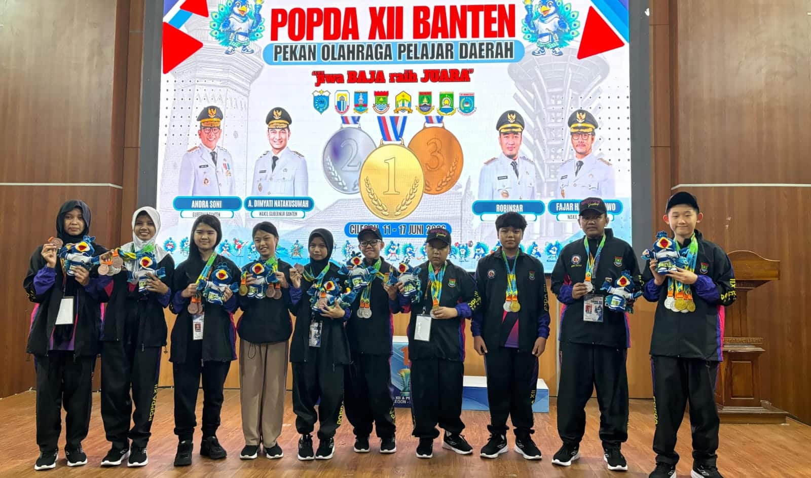 Kabupaten Tangerang Runner-Up Popda Banten 2026 Cabor Catur, 2 Emas dan 9 Medali Diraih Pelajar