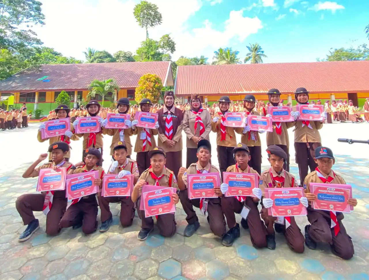SDN 66 Kendari Jadikan Hari Pramuka ke-65 Wadah Bentuk Karakter Siswa, Kepala Sekolah Tekankan Disiplin dan Kepemimpinan
