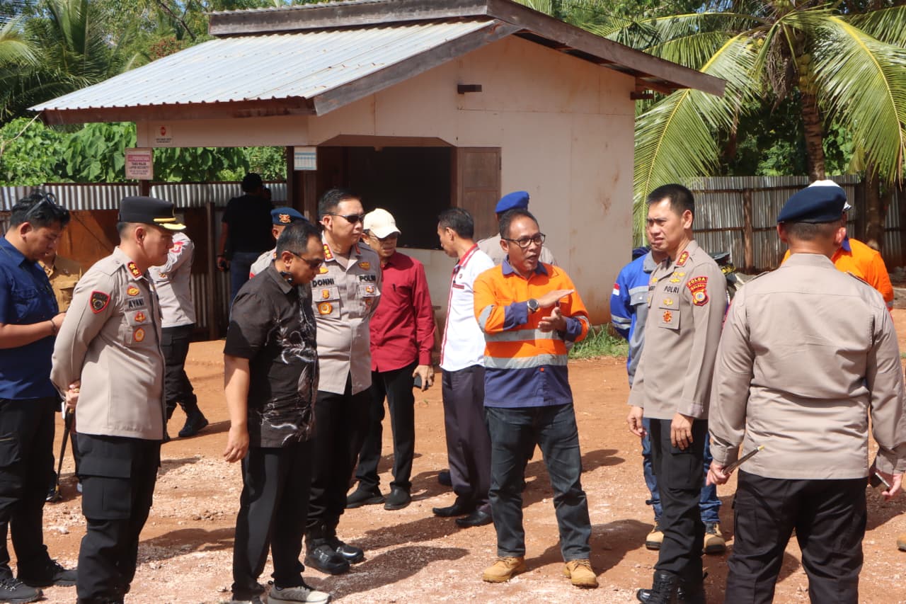 Kapolda Maluku Tinjau Langsung Lokasi Groundbreaking Blok Masela di Tanimbar, Pastikan Keamanan Proyek Rp 200 Triliun