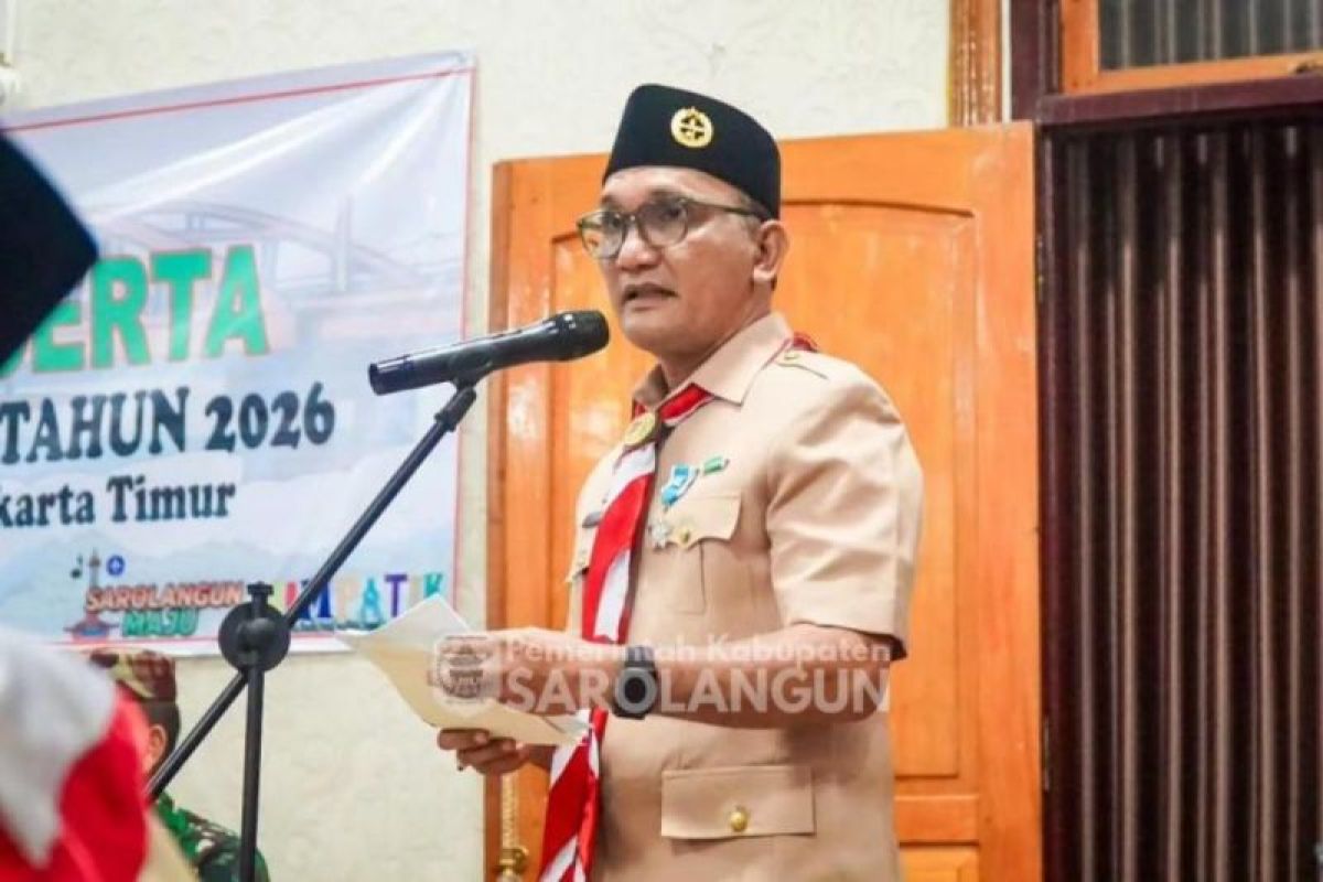Bupati Sarolangun Hurmin Lepas 30 Peserta Jamnas XII ke Cibubur, Minta Jaga Nama Baik Daerah