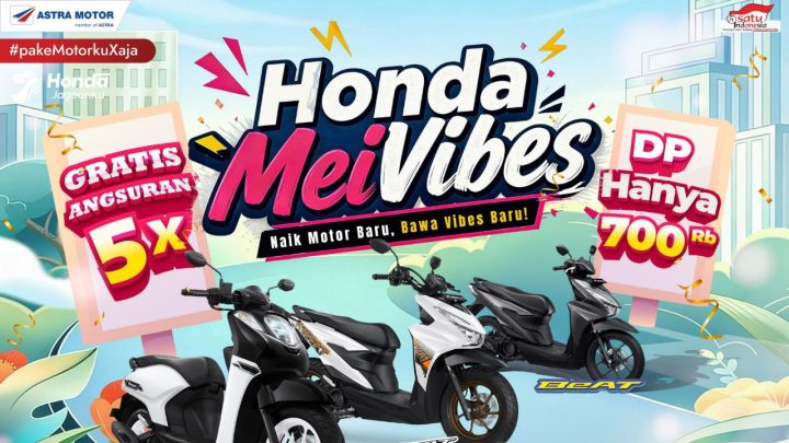 Promo Honda Mei Vibes Asmo Sulsel Tinggal 8 Hari Lagi, DP Mulai Rp700 Ribu untuk BeAT dan Genio