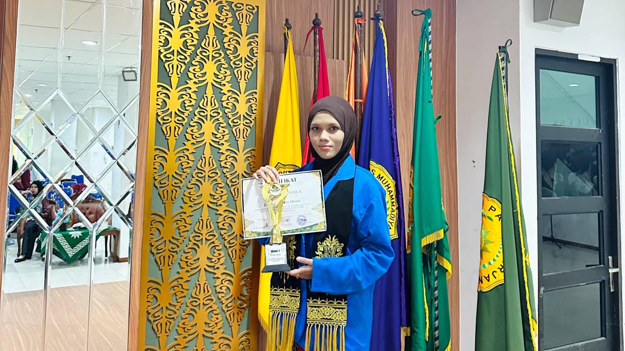 Mahasiswi UIN Ar-Raniry Hafizah 30 Juz Juara 1 Lomba Orasi Se-Sumatera, Bawa Tema Keberanian Bertindak