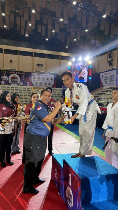 Bripda Dimas Raih Juara 2 Kapolri Cup 2026, Harumkan Nama Bangka Belitung di Ajang Bela Diri Polri