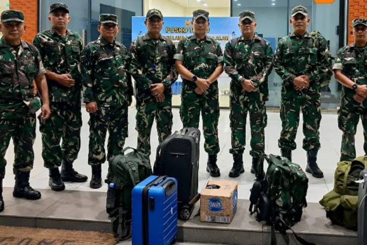 Korem 081/DSJ Madiun Kerahkan 8 Perwira ke Kalimantan dan Sumatera untuk Tangani Karhutla