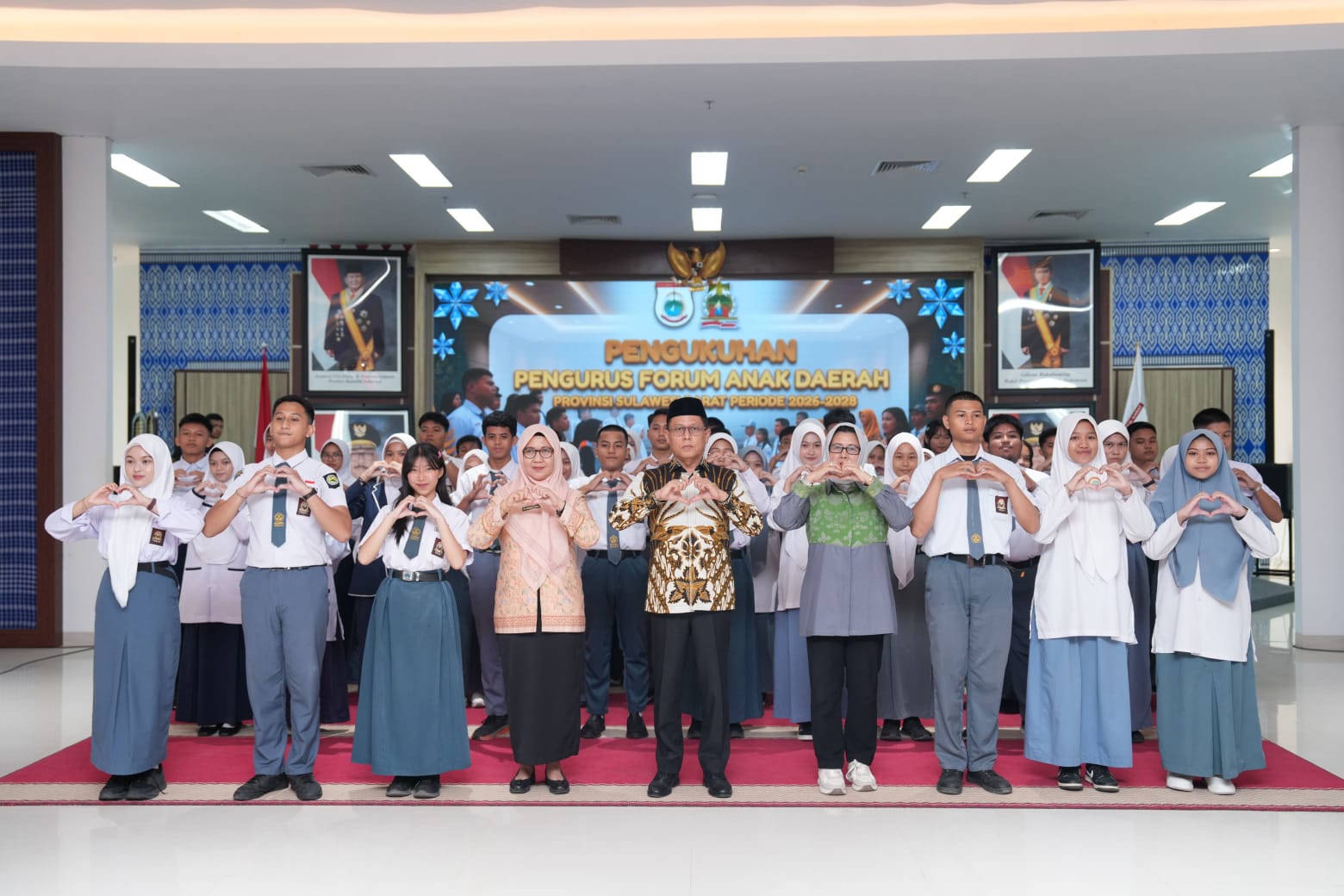 Pemprov Sulbar Resmi Kukuhkan Forum Anak Masa Bakti 2026-2028, Fokus Cegah Kekerasan dan Perkawinan Anak