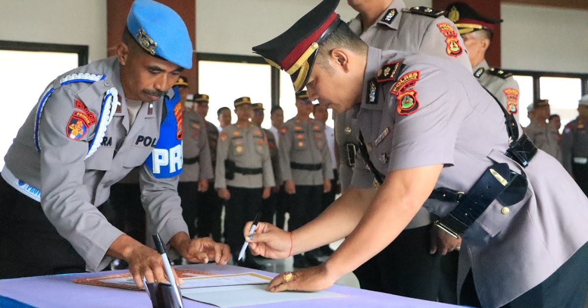 Mutasi Tiga Pejabat Utama Polres Klungkung, Kapolres Minta Personel Jaga Soliditas dan Hindari Konflik Kepentingan