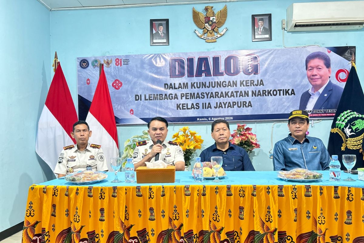 Lapas Narkotika Jayapura Kelebihan Kapasitas, Komisi XIII DPR RI Dorong Gedung Baru dan Klinik Rehabilitasi