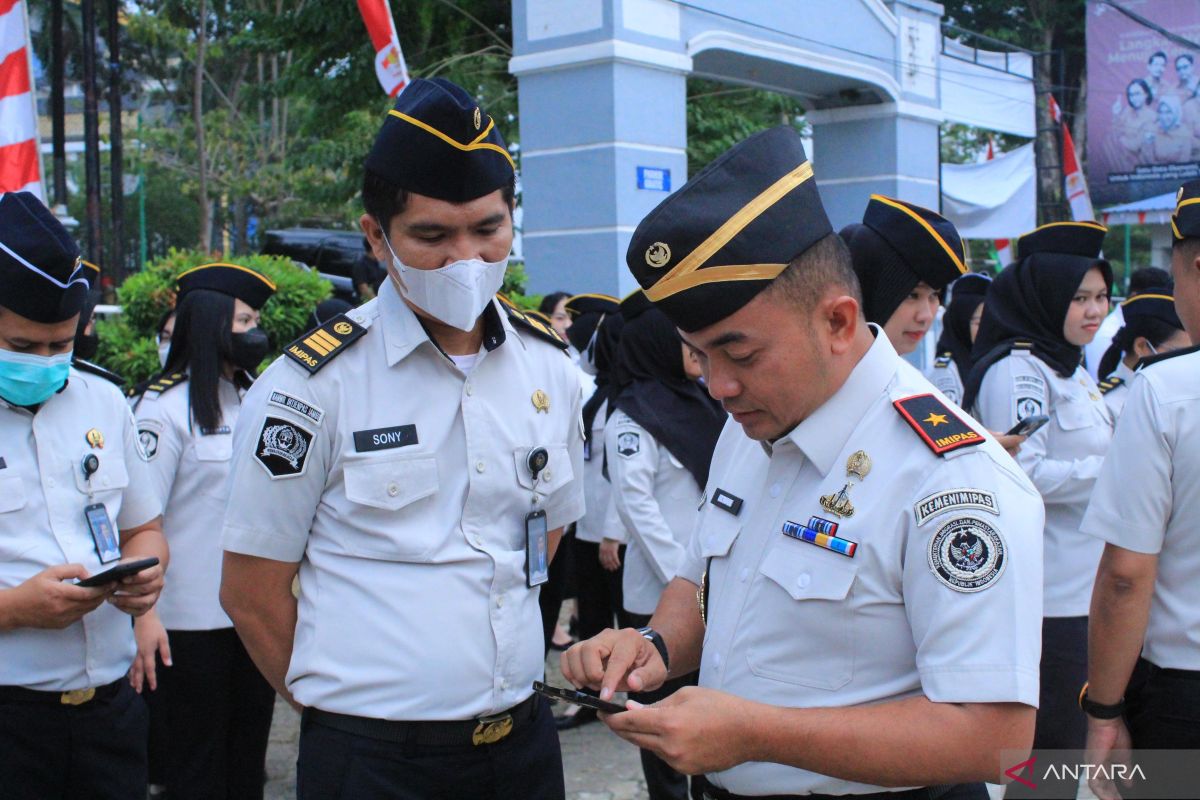 Ditjenpas Jambi Sidak Ponsel Puluhan Pegawai, Bongkar Judi Online di Lingkungan Kantor