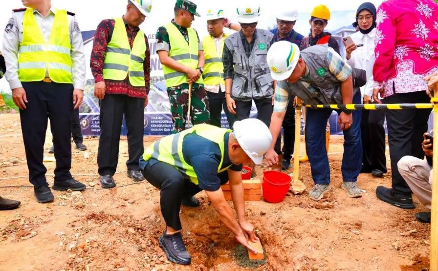 Bupati Bungo Dedy Putra Letakkan Batu Pertama Gedung Kantor Imigrasi Kelas III Non TPI, Target Perkuat Pelayanan di Bungo dan Tebo