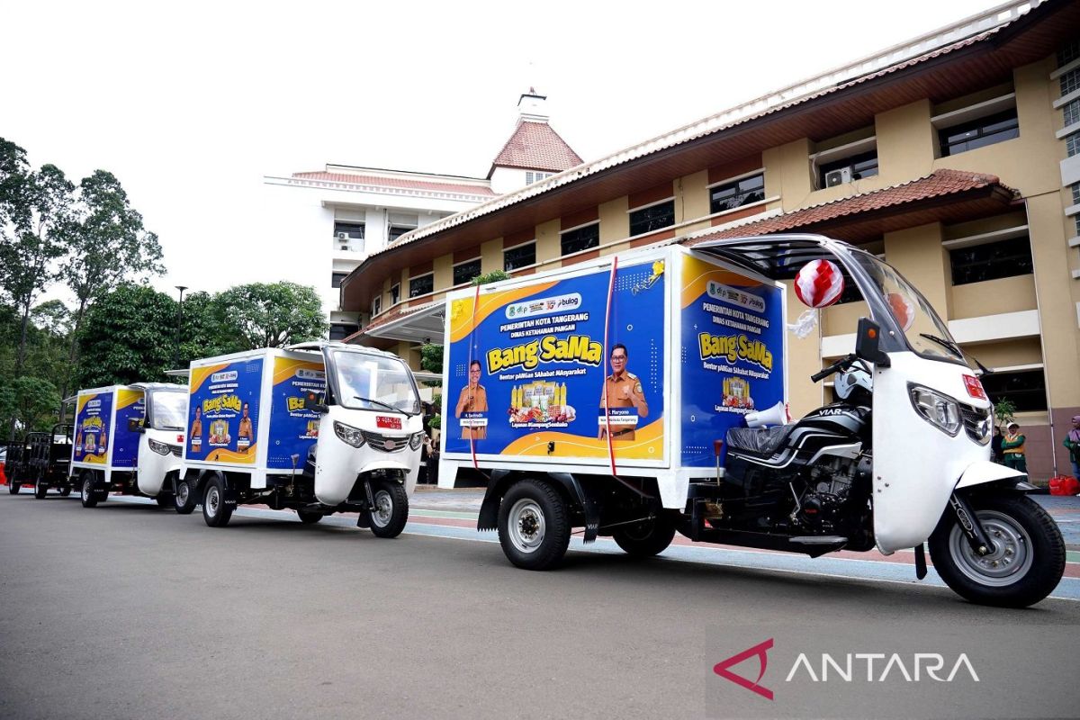 Program Bentor Pangan Bang Sama Keliling Kampung di Kota Tangerang, Warga Bisa Beli Beras Rp55 Ribu per 5 Kilogram