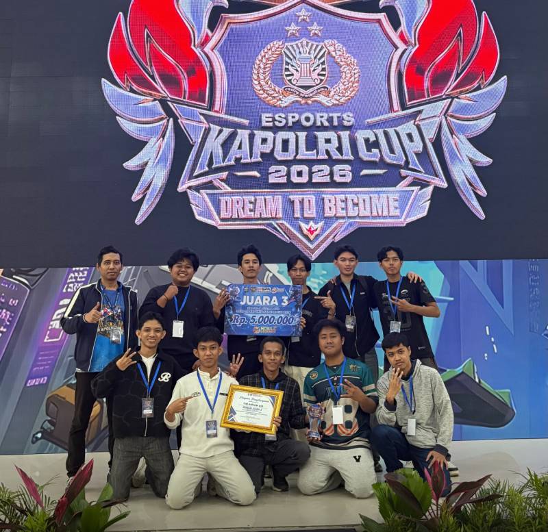 Tim ASREAM ACE Polres Konawe Sabet Juara III Kapolda Cup Mobile Legends, Buktikan Personel Jago Olahraga Elektronik