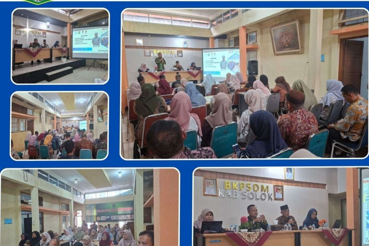 Pemkab Solok Percepat Penerapan Manajemen Talenta ASN, Setiap Pegawai Wajib Perbarui Data Kepegawaian Secara Mandiri
